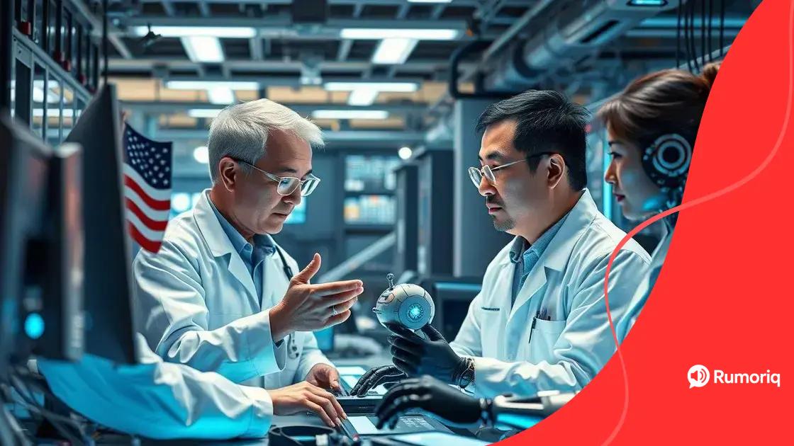 Technological competition between the US and China