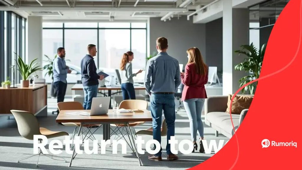 Company policies regarding employees returning to physical offices in 2025