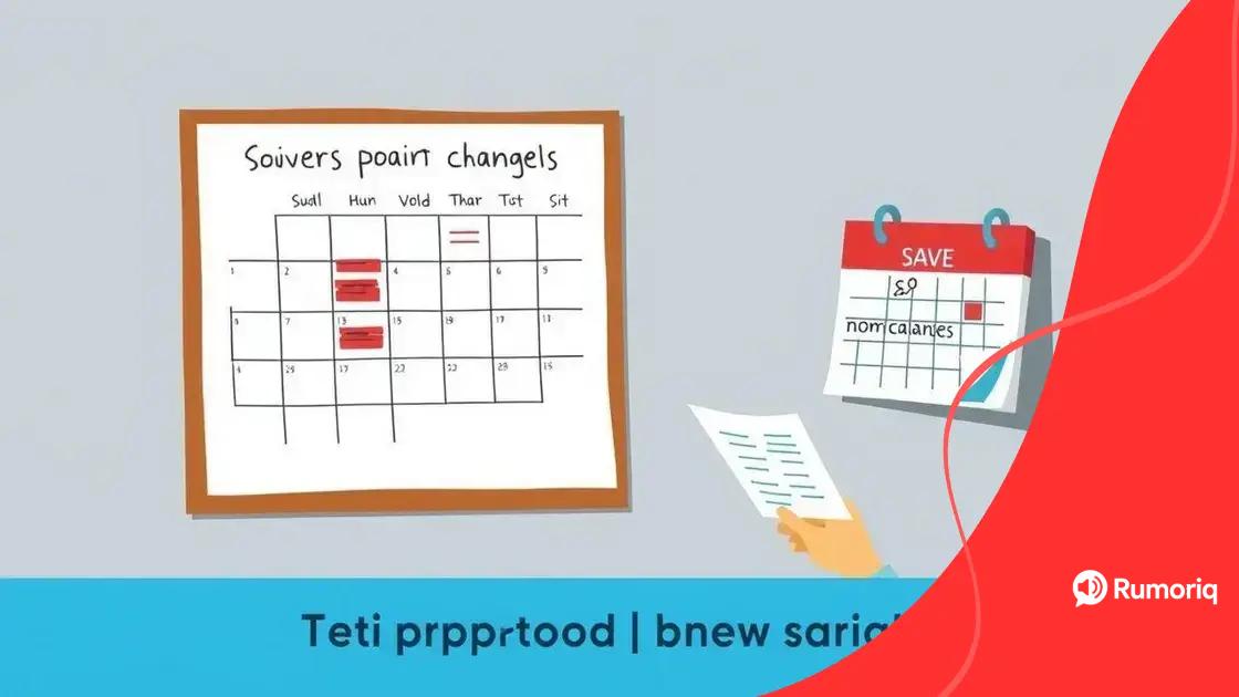 Steps to prepare for the changes