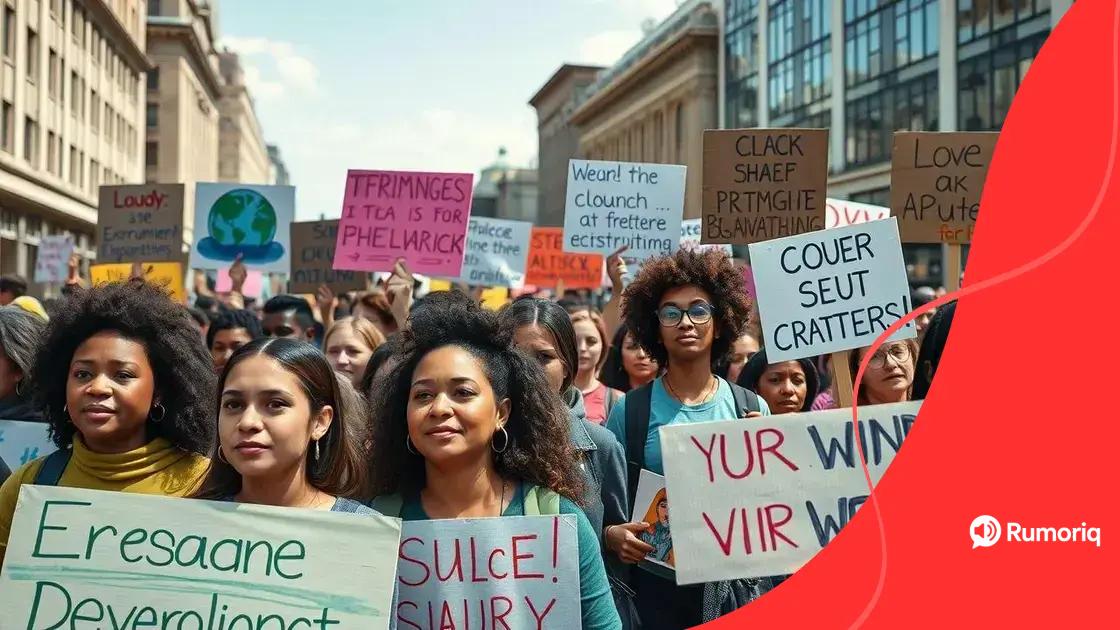 Influential political movements and protests