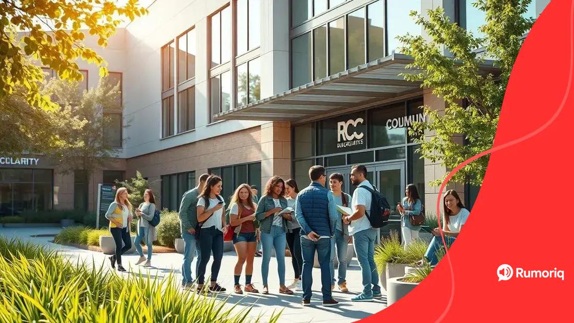 The role of community colleges in affordability