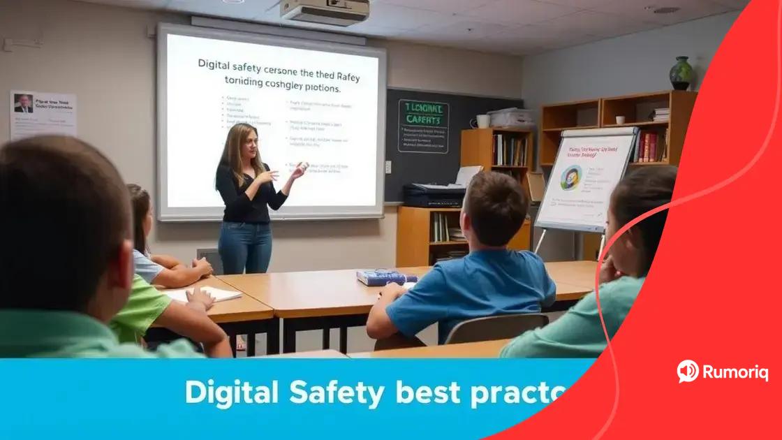 Best practices for teachers
