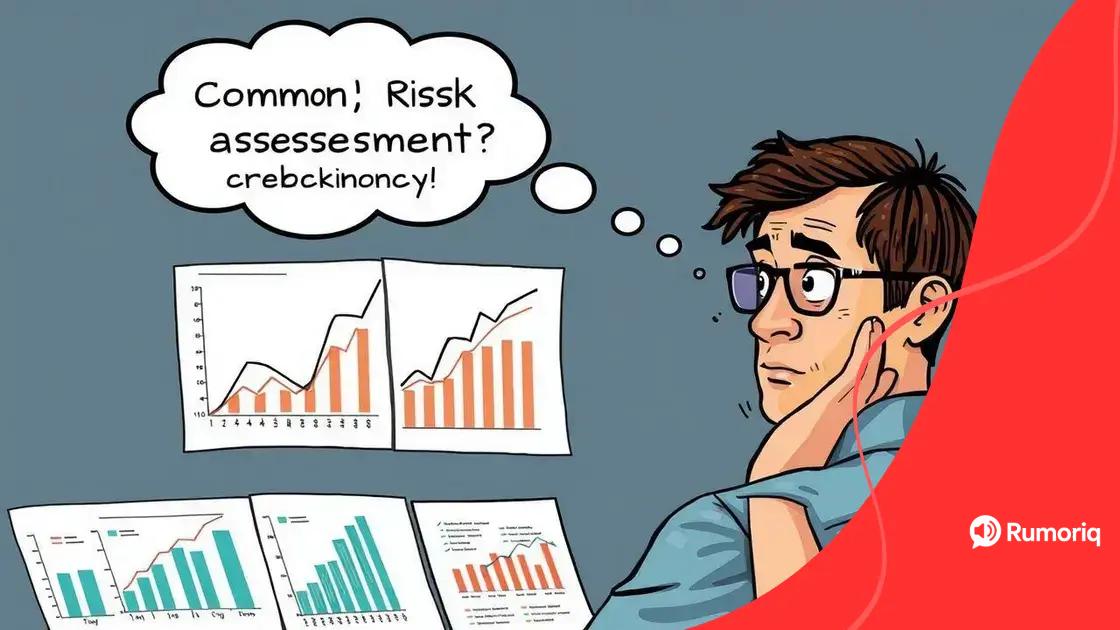 Common mistakes in risk assessment